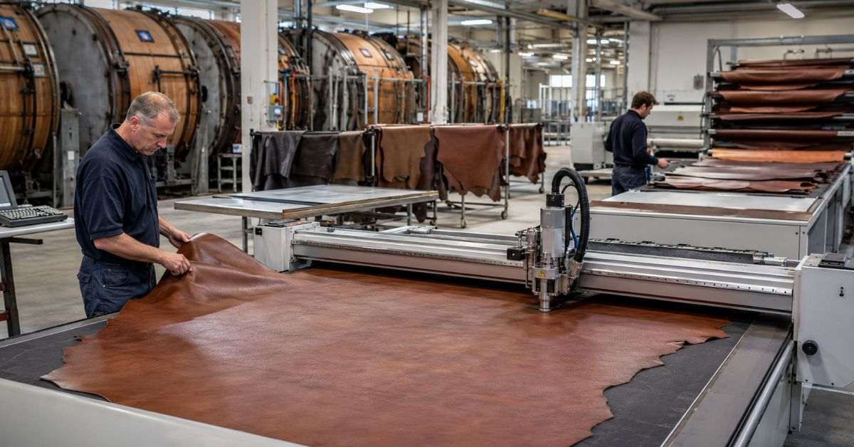Zuschneidfelle: Premium Cut to Size Leather Guide