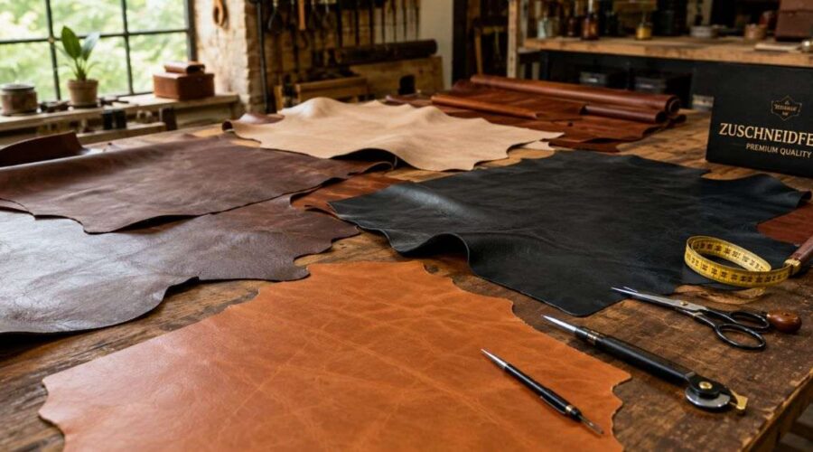 Zuschneidfelle: Premium Cut to Size Leather Guide