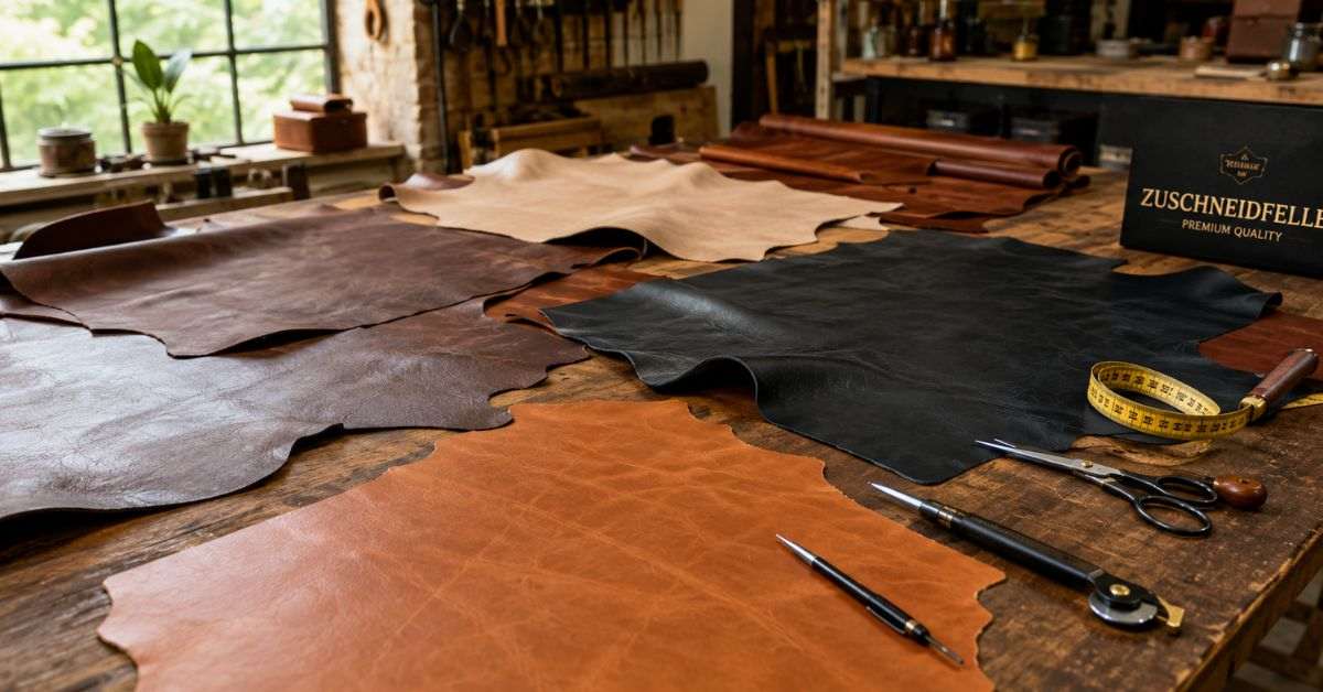 Zuschneidfelle: Premium Cut to Size Leather Guide