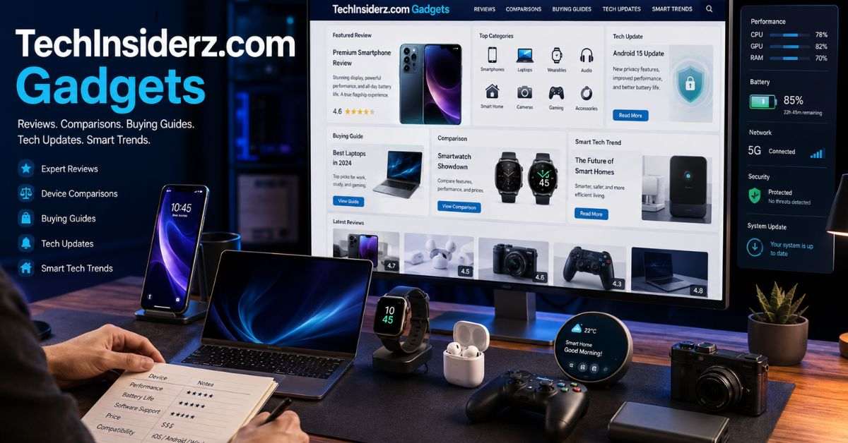 TechInsiderz.com Gadgets: Reviews, News & Buying Guides